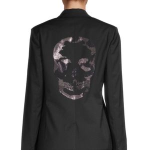 Zadig & Voltaire Embellished Skull Blazer